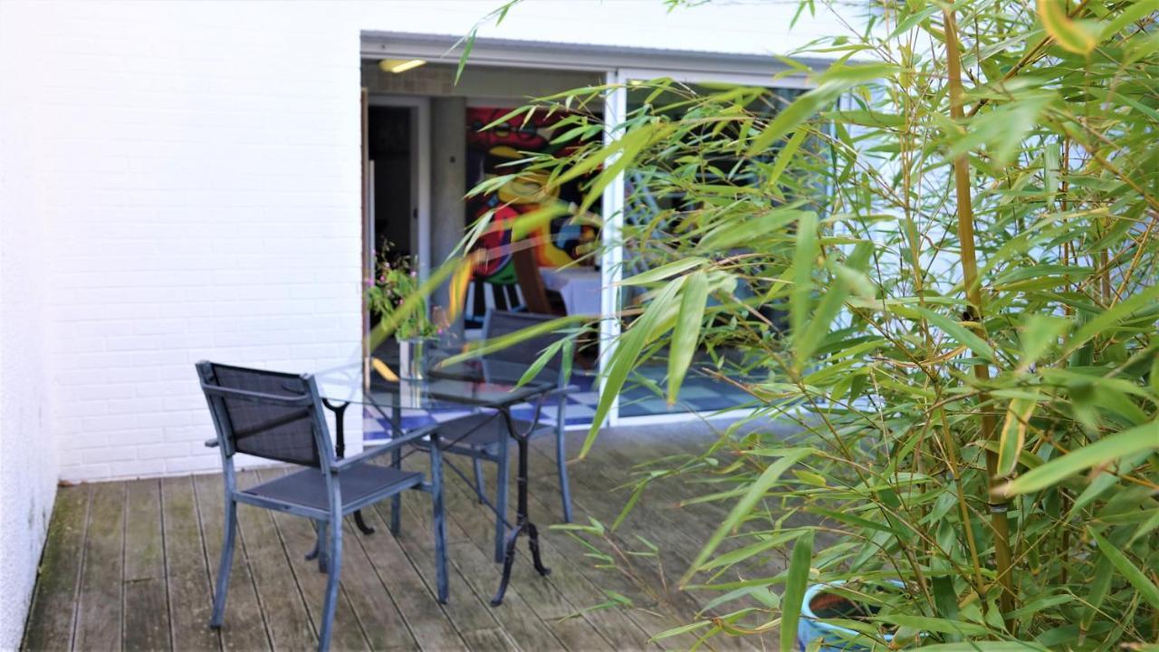 Ferienwohnung La Paillote Leffrinkhoucke Exterior foto